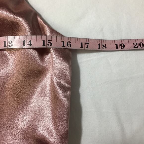 LULU'S SZ M Pink On the Guest List Mauve One-Shoulder Neck Maxi Dress NEW B97 - Picture 6 of 11